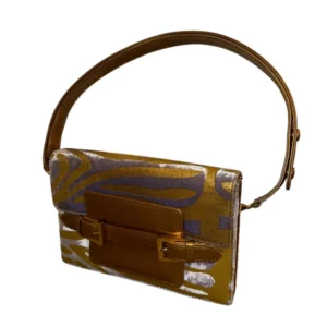 fendi-lavender-and-gold-velvet-animal-print-shoulder-bag
