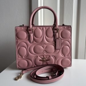 nwt-coach-maggie-small-tote-bag-signature-leather-cy670-petal-pink
